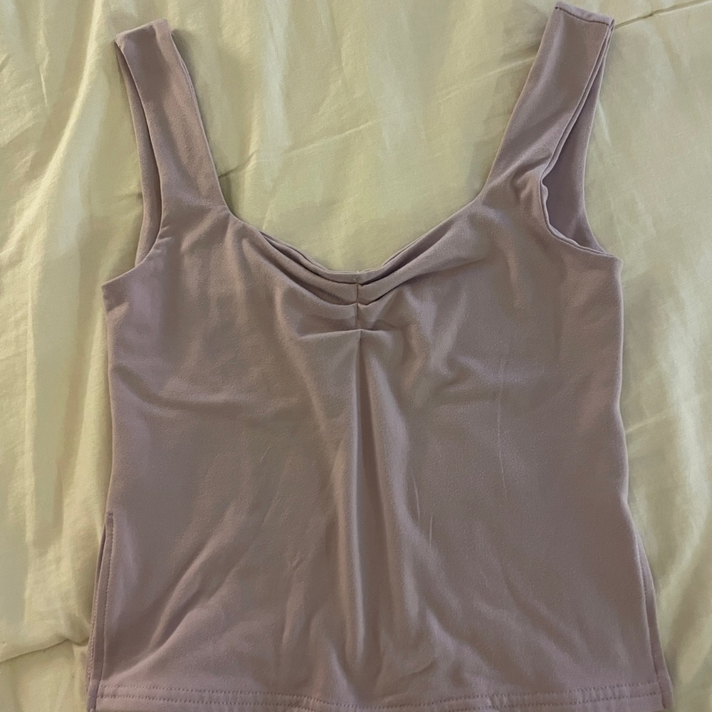 Lavender Sleeveless Top